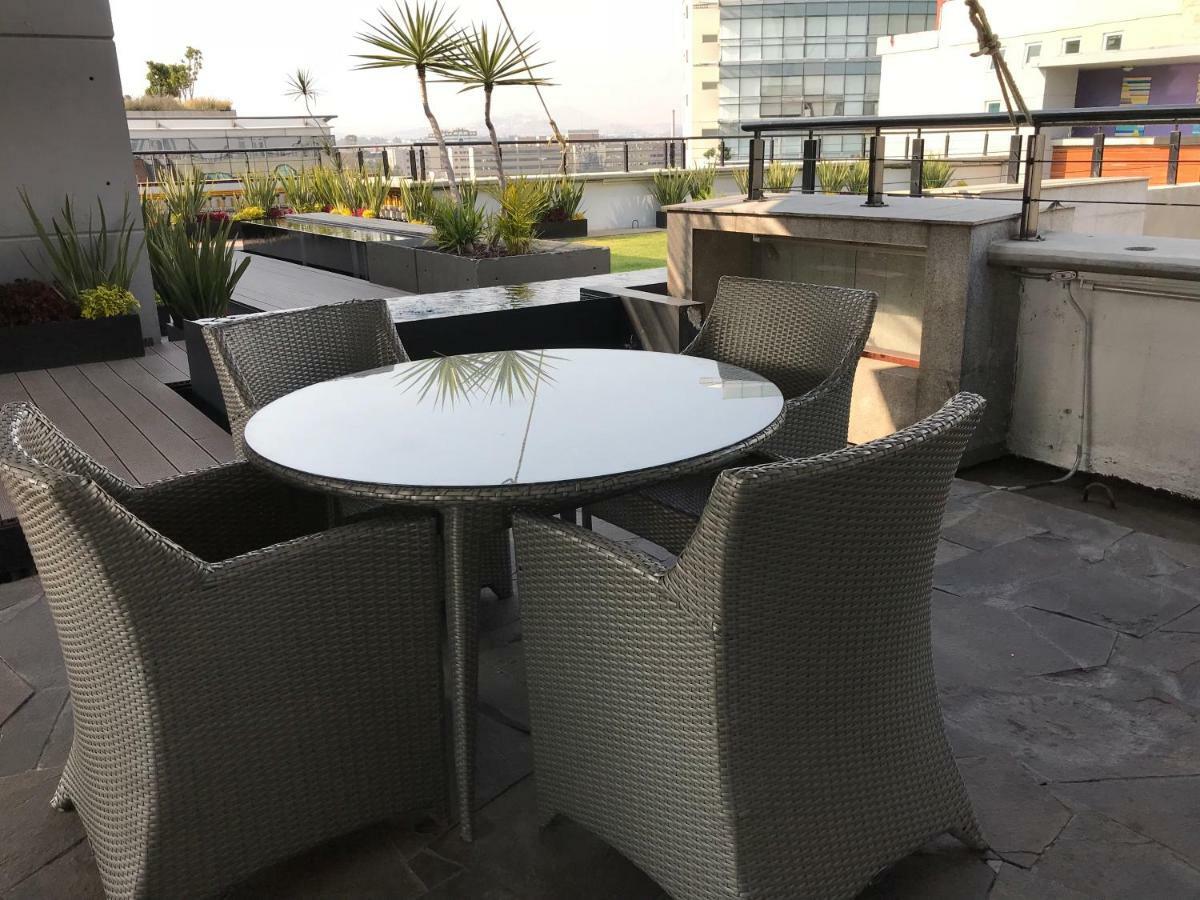 Studio Loft Polanco With Pool Mexikóváros Kültér fotó